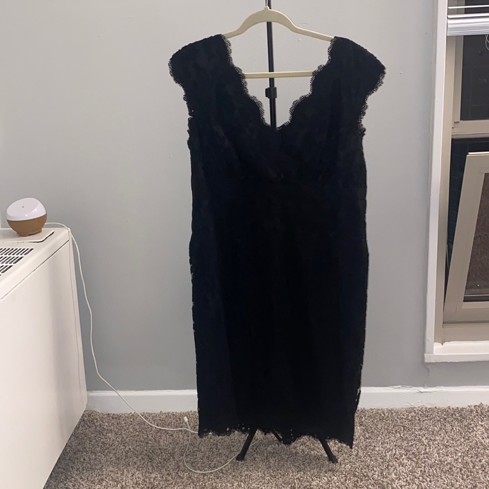 Tadashi Shoji Lace Sheath Dress Size 16